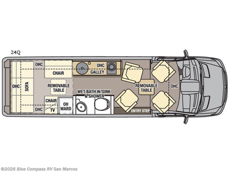 2017 Coachmen Galleria 24Q - Used Class B For Sale by Blue Compass RV San Marcos in San Marcos, California