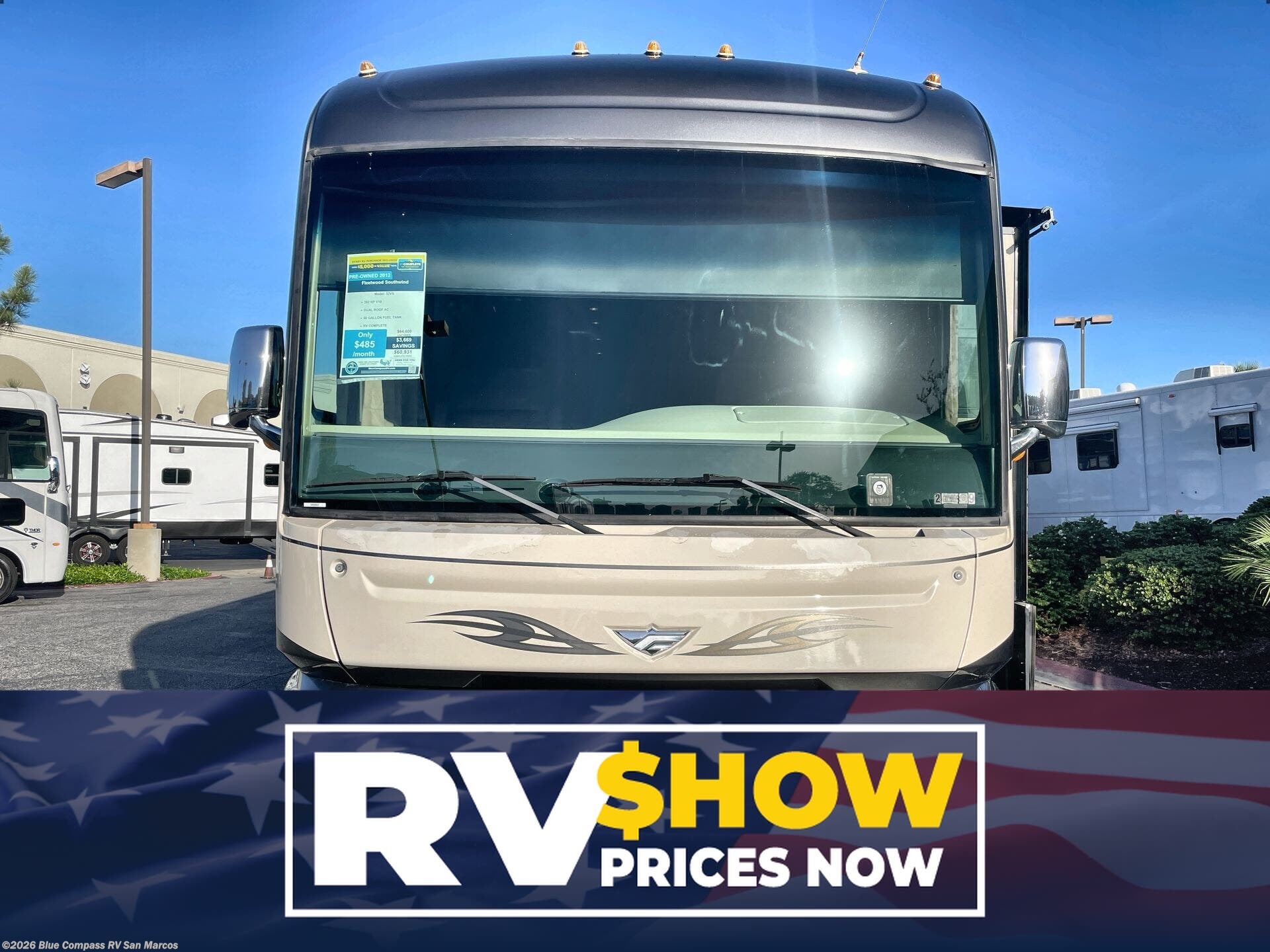 2012 Fleetwood Southwind 32VS - Used Class A For Sale by Blue Compass RV San Marcos in San Marcos, California features Slideout