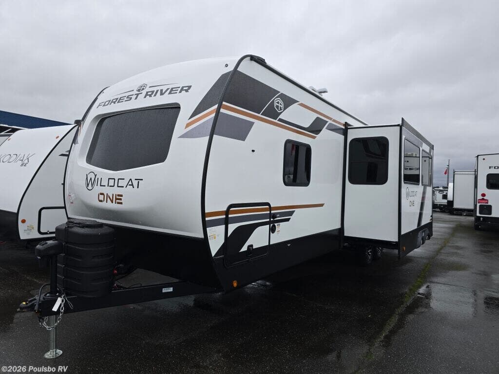 2025 Forest River Wildcat ONE Wildcat One - New Travel Trailer For Sale by Poulsbo RV in Mount Vernon, Washington features Awning