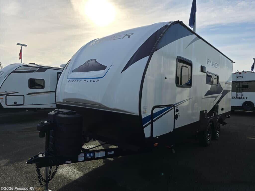 2025 Forest River Rainier Rainier - New Travel Trailer For Sale by Poulsbo RV in Mount Vernon, Washington features Awning
