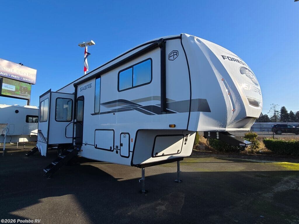 2025 Forest River Sabre 36ML - New Fifth Wheel For Sale by Poulsbo RV in Mount Vernon, Washington features Awning