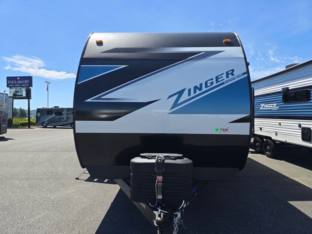 2025 CrossRoads Zinger Zinger - New Travel Trailer For Sale by Poulsbo RV in Mount Vernon, Washington features Awning