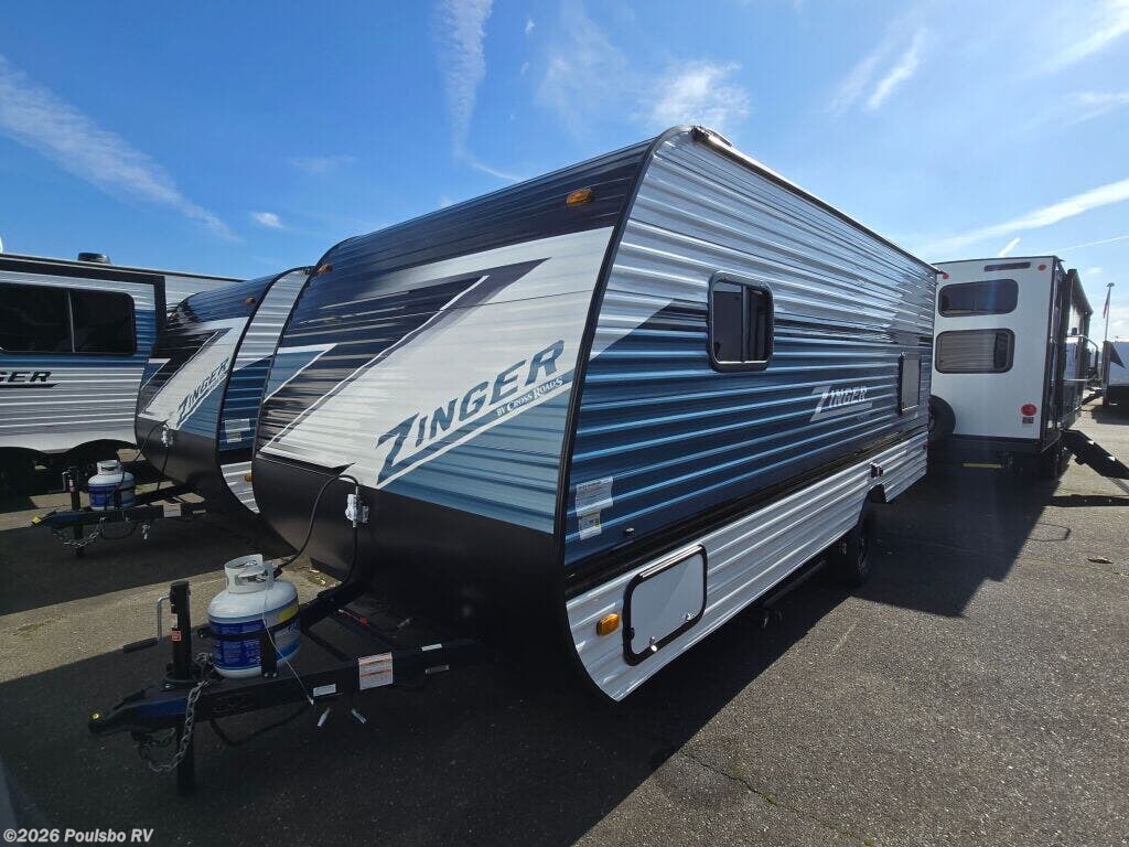 2025 CrossRoads Zinger Lite Zinger Lite - New Travel Trailer For Sale by Poulsbo RV in Mount Vernon, Washington features Awning