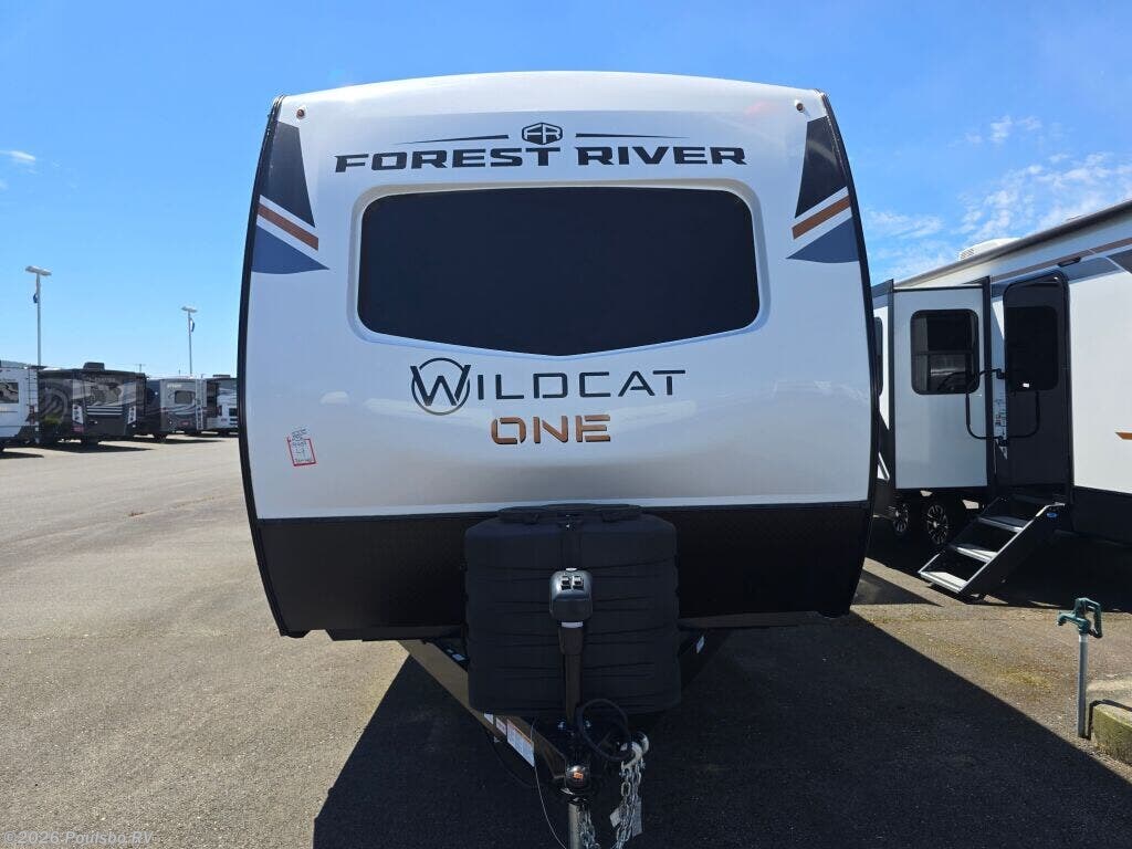 2025 Forest River Wildcat ONE Wildcat One - New Travel Trailer For Sale by Poulsbo RV in Mount Vernon, Washington features Awning