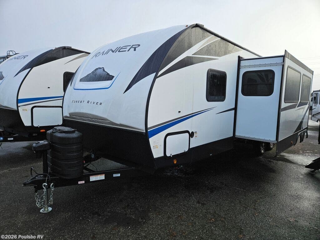 2025 Forest River Rainier Rainier - New Travel Trailer For Sale by Poulsbo RV in Mount Vernon, Washington features Awning