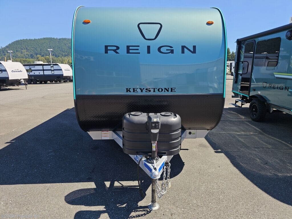 2026 Keystone Reign 19RK - New Travel Trailer For Sale by Poulsbo RV in Mount Vernon, Washington features Awning