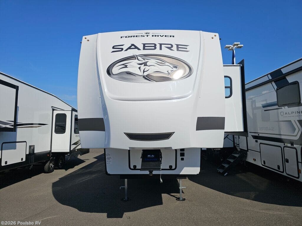 2026 Forest River Sabre Sabre - New Fifth Wheel For Sale by Poulsbo RV in Mount Vernon, Washington features Awning