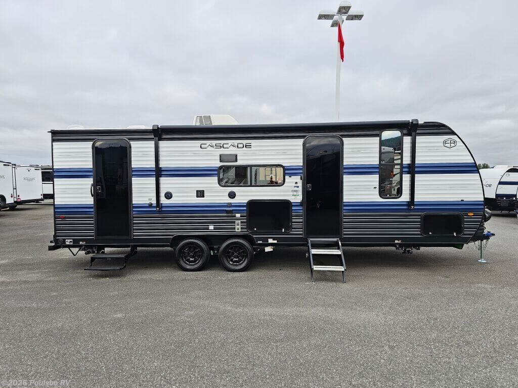 2026 Forest River Cascade 23DBH - New Travel Trailer For Sale by Poulsbo RV in Mount Vernon, Washington features Awning