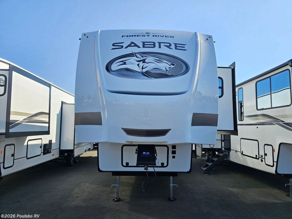 2026 Forest River Sabre Sabre - New Fifth Wheel For Sale by Poulsbo RV in Mount Vernon, Washington features Awning