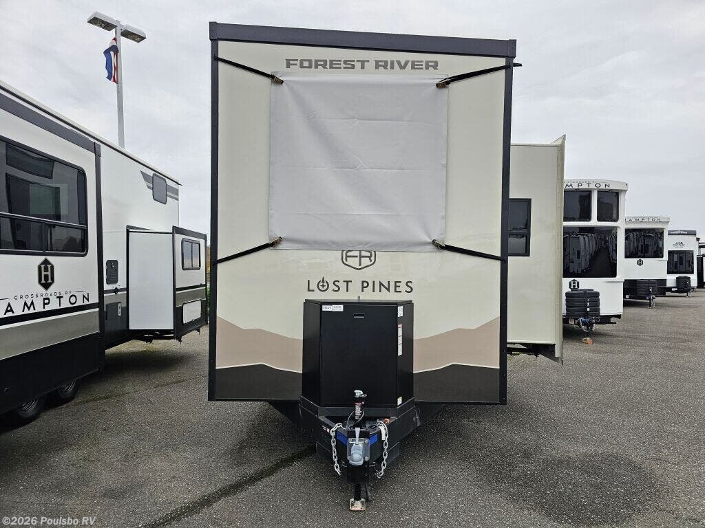 2026 Forest River Lost Pines Hemlock - New Destination Trailer For Sale by Poulsbo RV in Mount Vernon, Washington features Awning