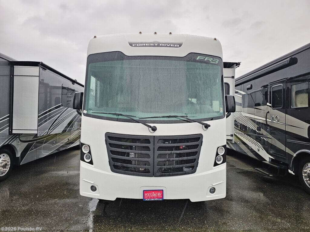 2026 Forest River FR3 FR3 - New Class A For Sale by Poulsbo RV in Mount Vernon, Washington features Awning