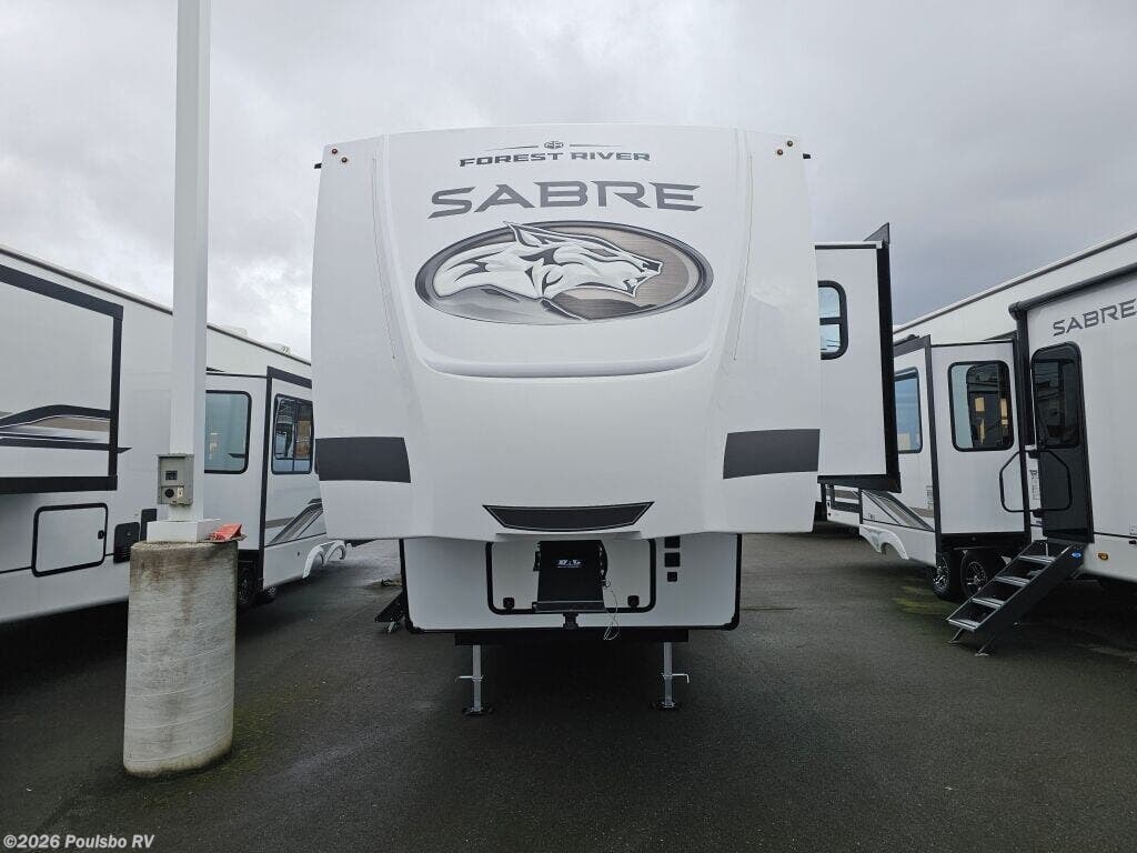 2026 Forest River Sabre Sabre - New Fifth Wheel For Sale by Poulsbo RV in Mount Vernon, Washington features Awning