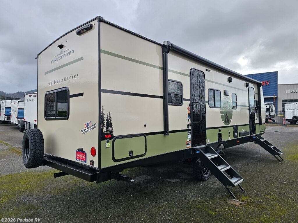 2026 Forest River No Boundaries No Boundaries - New Travel Trailer For Sale by Poulsbo RV in Mount Vernon, Washington features Awning