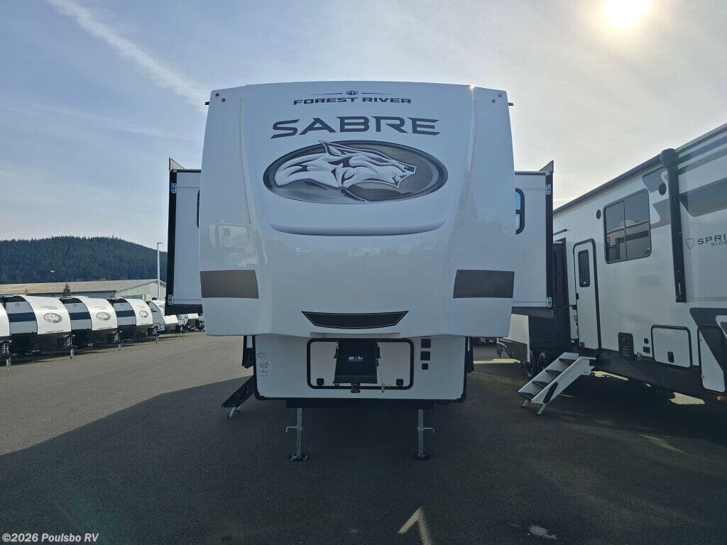 2026 Forest River Sabre Sabre - New Fifth Wheel For Sale by Poulsbo RV in Mount Vernon, Washington features Awning
