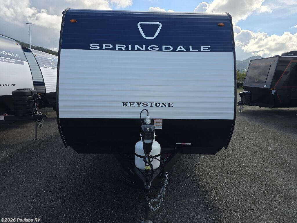 2026 Keystone Springdale Mini Springdale Mini - New Travel Trailer For Sale by Poulsbo RV in Mount Vernon, Washington features Awning