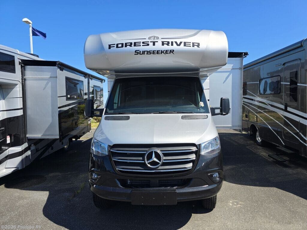 2026 Forest River Sunseeker MBS Sunseeker Mbs - New Class C For Sale by Poulsbo RV in Mount Vernon, Washington features Awning