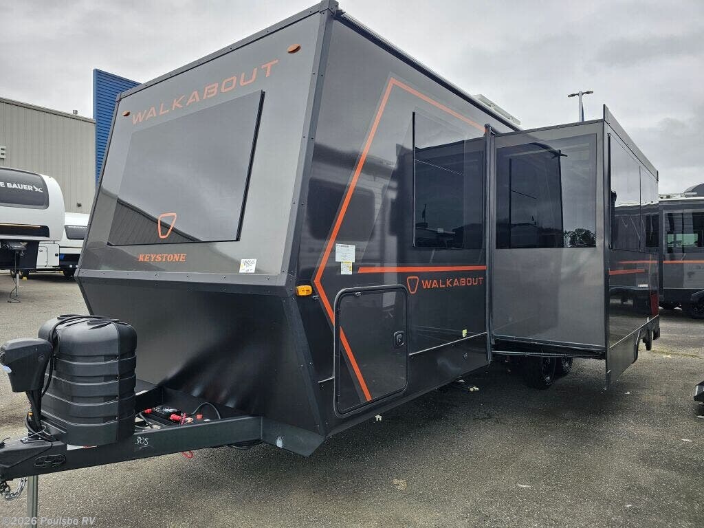2026 Keystone Walkabout Walkabout - New Travel Trailer For Sale by Poulsbo RV in Mount Vernon, Washington features Awning