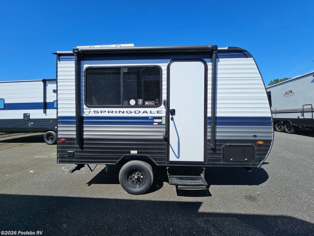 2026 Keystone Springdale Mini Springdale Mini - New Travel Trailer For Sale by Poulsbo RV in Mount Vernon, Washington features Awning