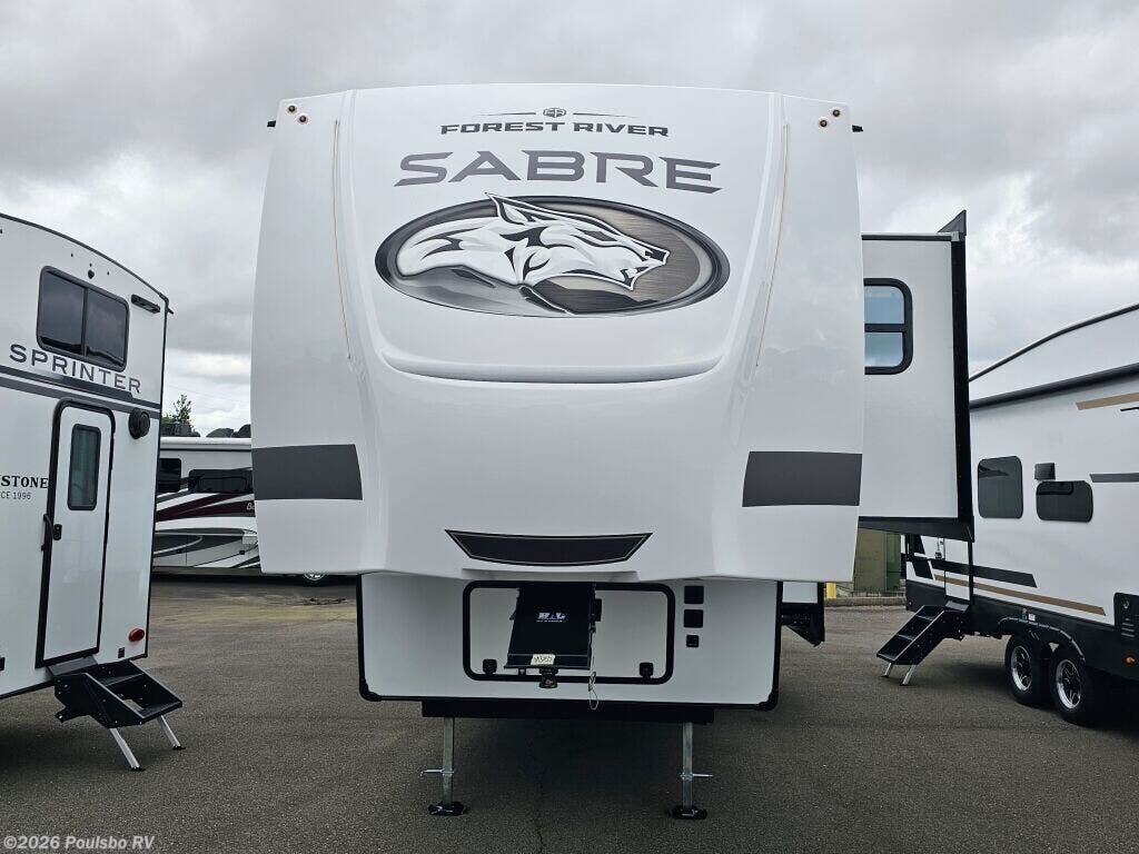 2026 Forest River Sabre Sabre - New Fifth Wheel For Sale by Poulsbo RV in Mount Vernon, Washington features Awning