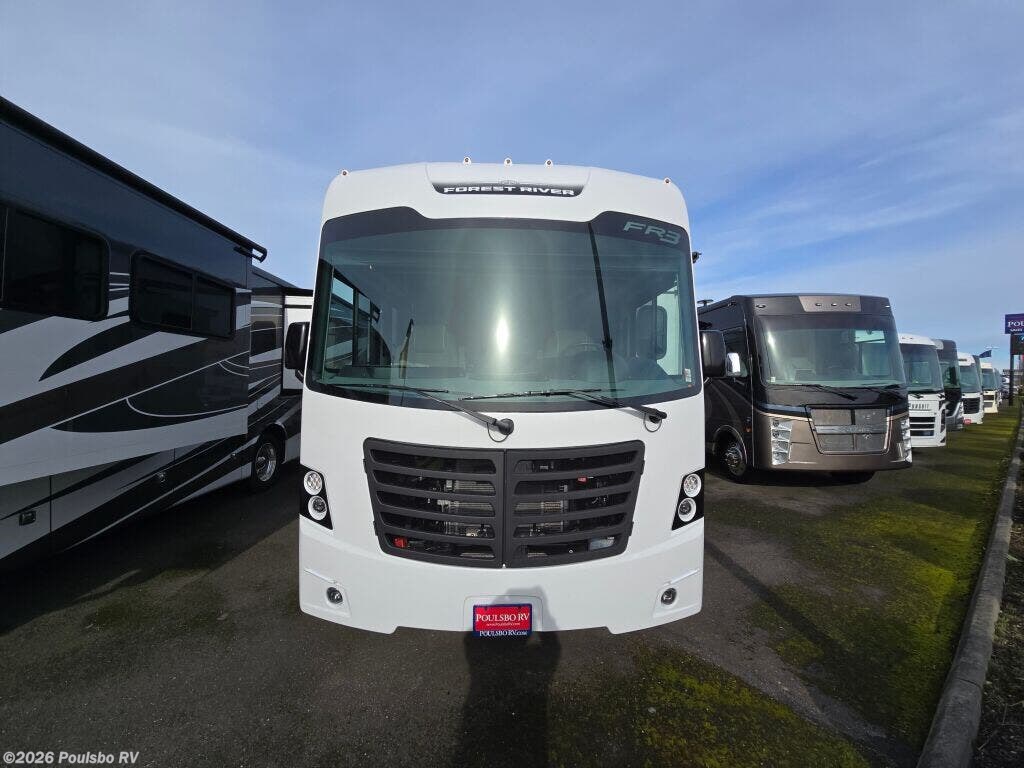 2025 Forest River FR3 FR3 - New Class A For Sale by Poulsbo RV in Mount Vernon, Washington features Awning