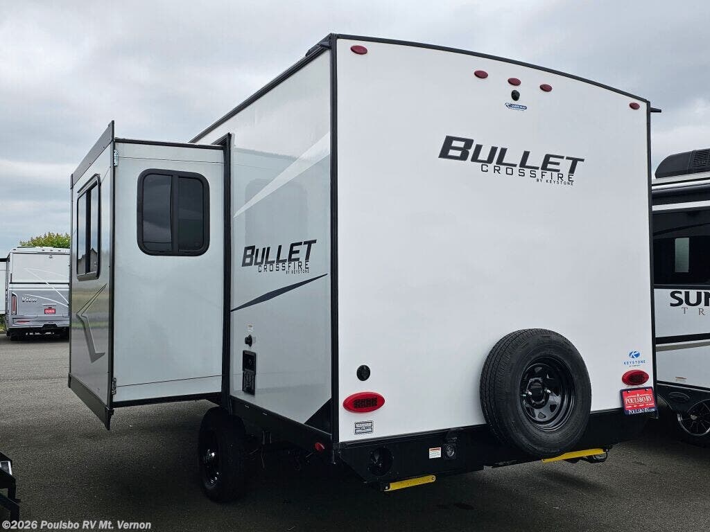 2023 Keystone Bullet Crossfire Bullet Crossfire - Used Travel Trailer For Sale by Poulsbo RV Mt. Vernon in Mount Vernon, Washington features Awning