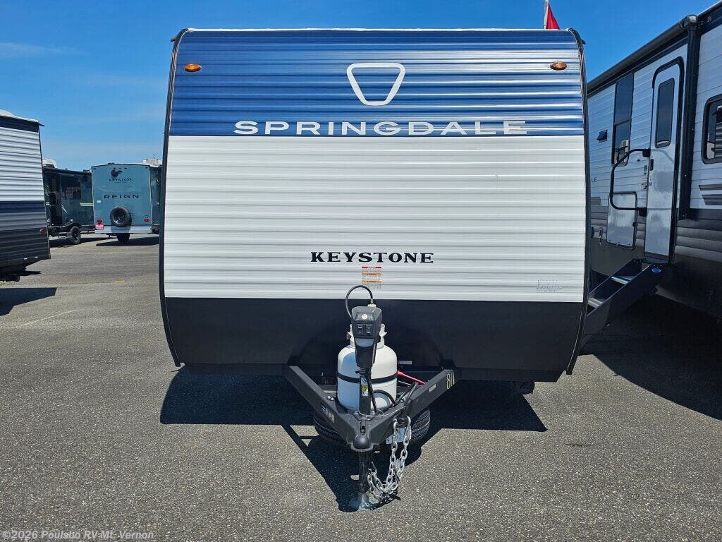 2026 Keystone Springdale Mini Springdale Mini - New Travel Trailer For Sale by Poulsbo RV Mt. Vernon in Mount Vernon, Washington features Awning
