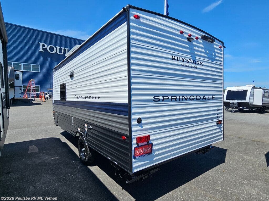 2026 Keystone Springdale Mini Springdale Mini - New Travel Trailer For Sale by Poulsbo RV Mt. Vernon in Mount Vernon, Washington features Awning