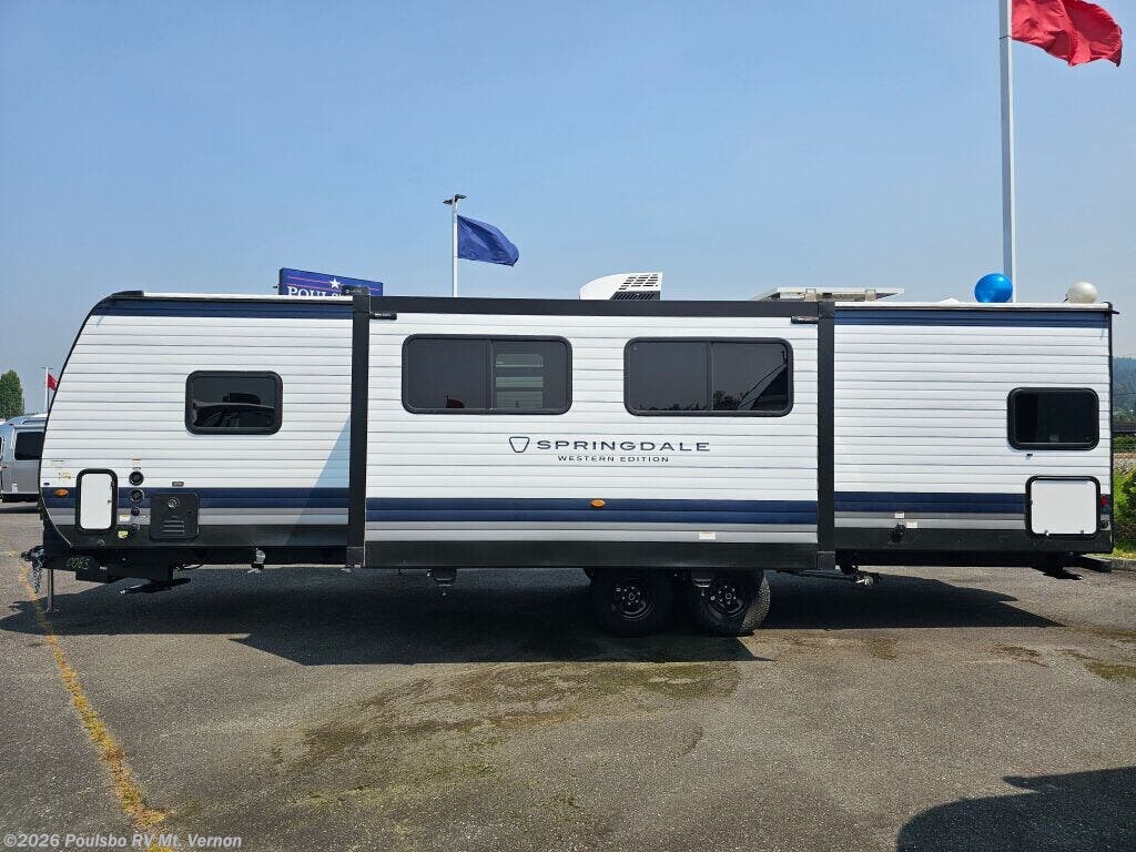 2027 Keystone Springdale Springdale - New Travel Trailer For Sale by Poulsbo RV Mt. Vernon in Mount Vernon, Washington features Awning