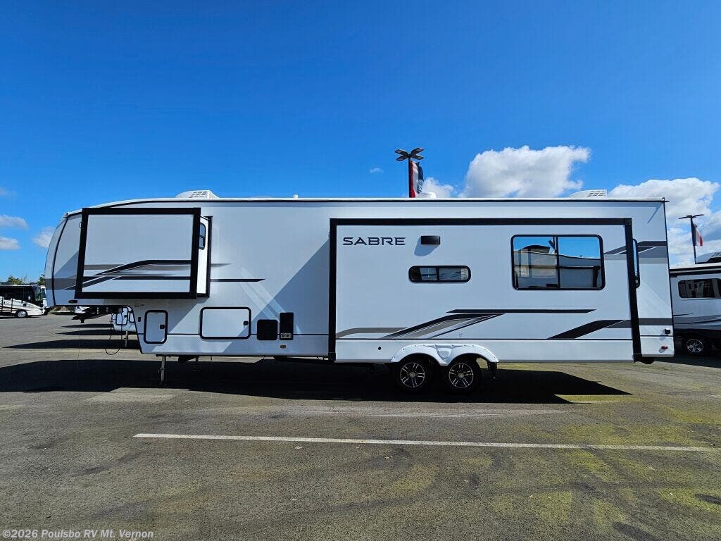 2025 Forest River Sabre Sabre - New Fifth Wheel For Sale by Poulsbo RV Mt. Vernon in Mount Vernon, Washington features Awning
