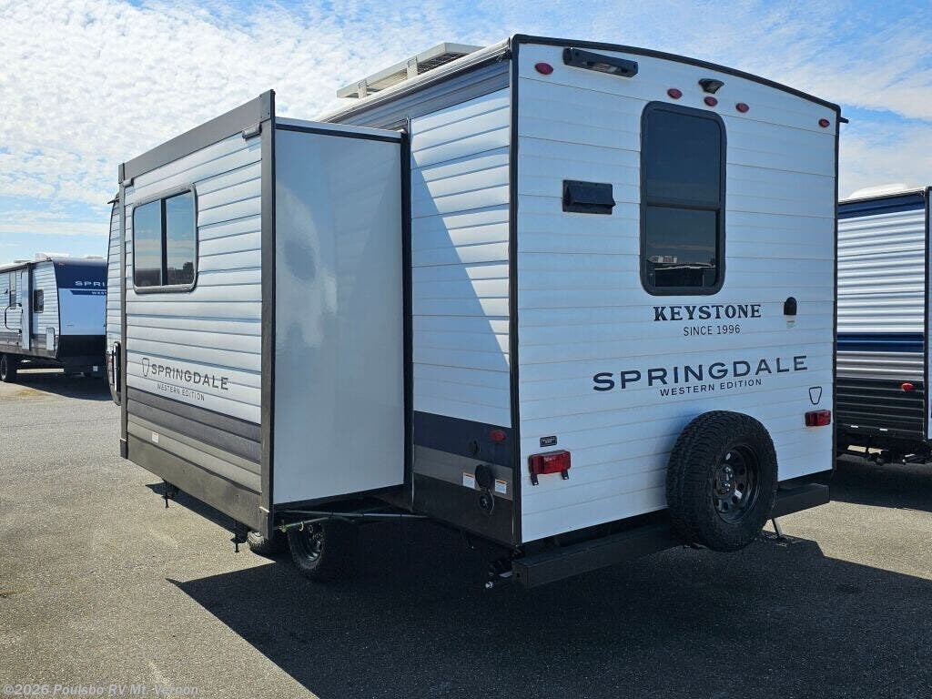 2027 Keystone Springdale Springdale - New Travel Trailer For Sale by Poulsbo RV Mt. Vernon in Mount Vernon, Washington features Awning