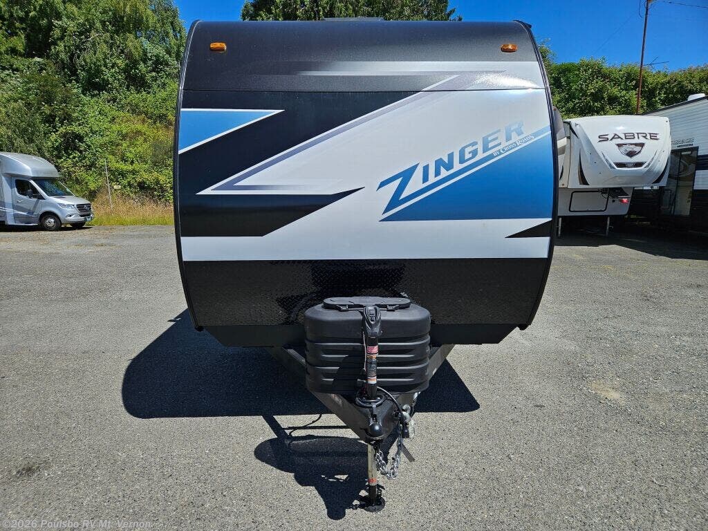 2025 CrossRoads Zinger Zinger - New Travel Trailer For Sale by Poulsbo RV Mt. Vernon in Mount Vernon, Washington features Awning