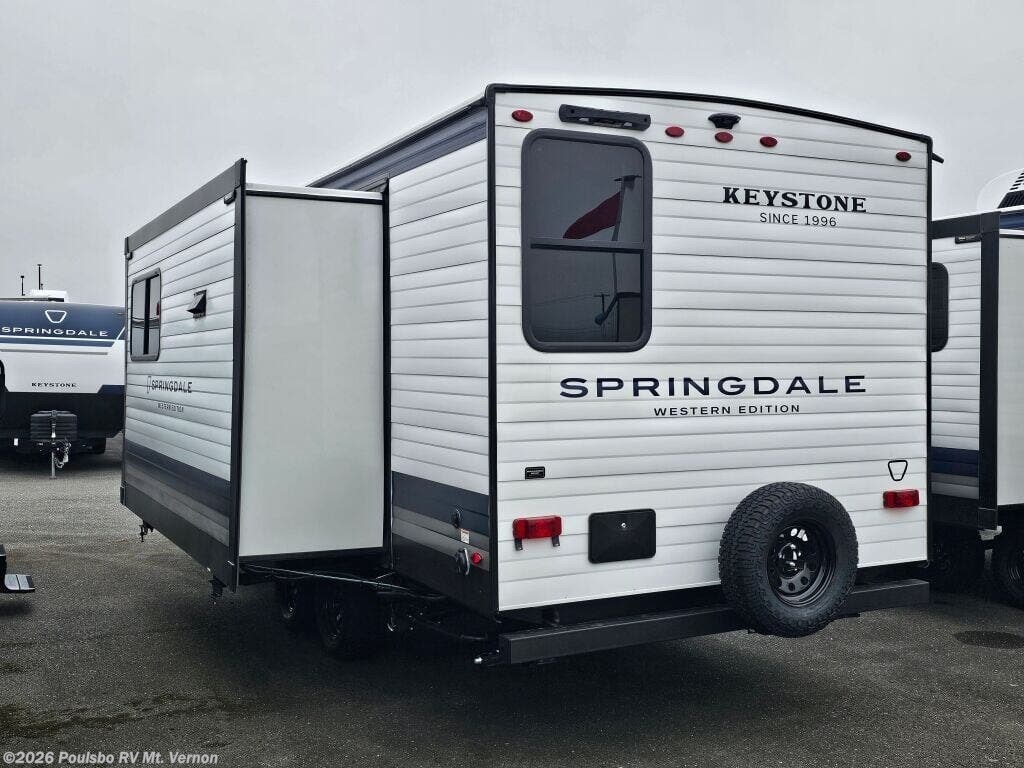 2027 Keystone Springdale Springdale - New Travel Trailer For Sale by Poulsbo RV Mt. Vernon in Mount Vernon, Washington features Awning