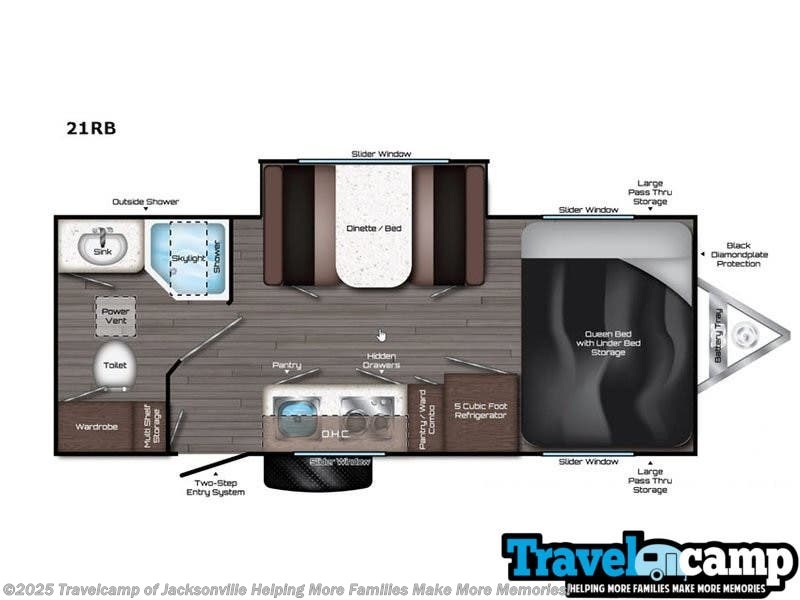 2019 Travel Lite Aura 21rb Rv For Sale In Jacksonville Fl 32216 Tlrv03561 Rvusa Com Classifieds