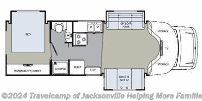 2008 Monaco RV Montclair 29PBT - Used Class B For Sale by Travelcamp of Jacksonville in Jacksonville, Florida