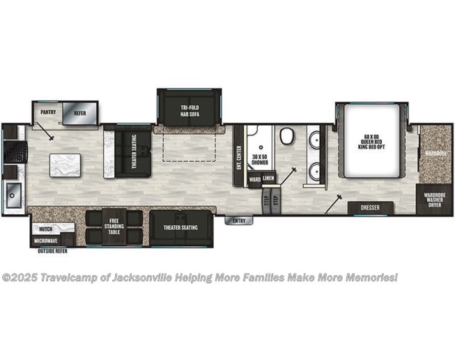2022 Coachmen Brookstone 374RK - New Fifth Wheel For Sale by Travelcamp of Jacksonville in Jacksonville, Florida