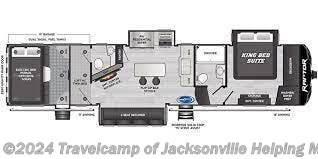 2022 Keystone Raptor 429 - New Fifth Wheel For Sale by Travelcamp of Jacksonville in Jacksonville, Florida