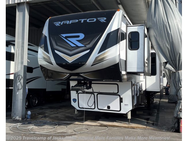 2023 Raptor 424 by Keystone from Travelcamp of Jacksonville in Jacksonville, Florida
