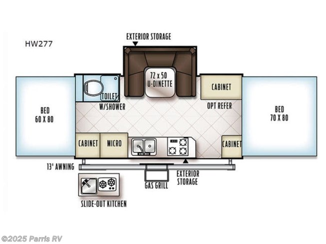 2021 Forest River Rockwood High Wall Series Hw277 Rv For Sale In Murray Ut 84107 Ro310829 Rvusa Com Classifieds