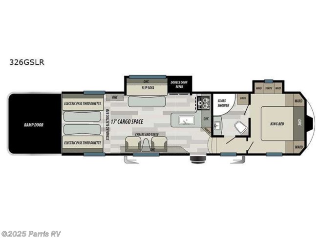 2022 Forest River Sandstorm 326GSLR - New Toy Hauler For Sale by Parris RV in Murray, Utah