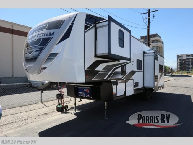 2023 Forest River Sandstorm 346GSLR - New Toy Hauler For Sale by Parris RV in Murray, Utah