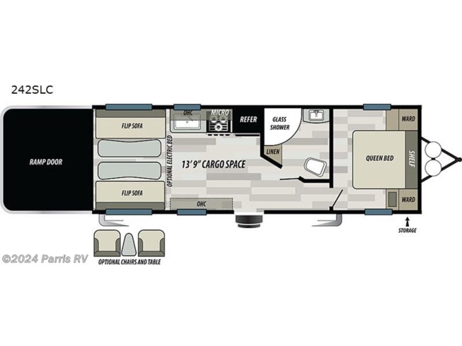 2021 Forest River Sandstorm 242GSLC - Used Toy Hauler For Sale by Parris RV in Murray, Utah