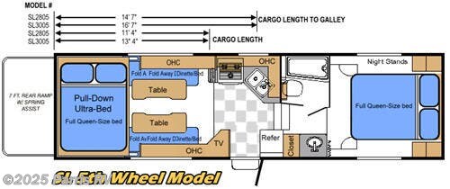 2007 Weekend Warrior Super Lite Weekend Warrior  SL 2805 - Used Toy Hauler For Sale by Parris RV in Murray, Utah