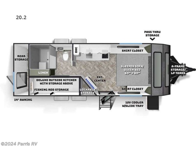 2023 Palomino Pause 20.2 - New Travel Trailer For Sale by Parris RV in Murray, Utah
