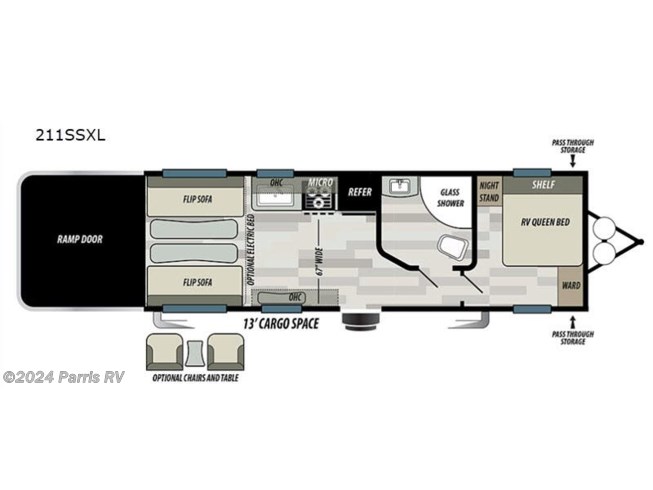 2019 Forest River Salem Cruise Lite 211SSXL - Used Toy Hauler For Sale by Parris RV in Murray, Utah