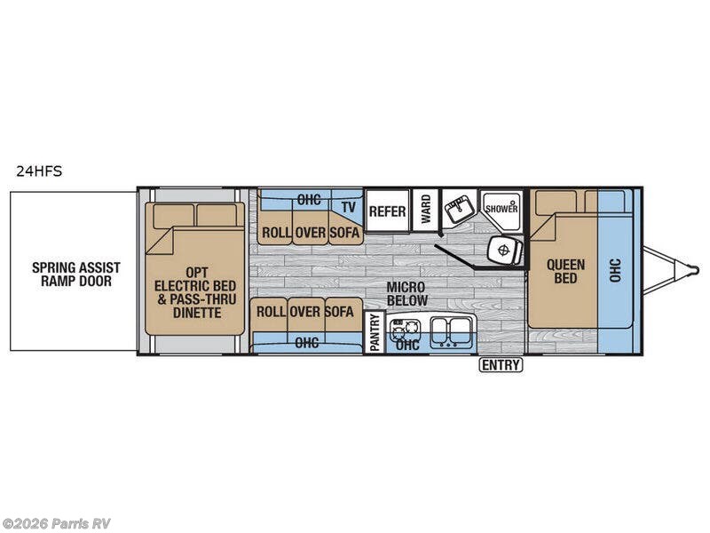 2017 Forest River XLR Hyper Lite 24HFS - Used Toy Hauler For Sale by Parris RV in Murray, Utah