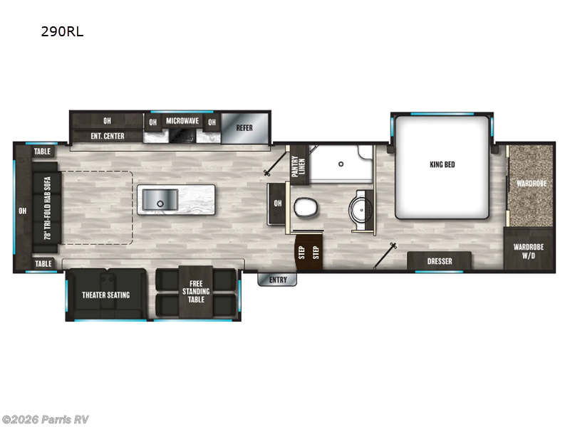 2025 Coachmen Brookstone 290RL - New Fifth Wheel For Sale by Parris RV in Murray, Utah features Slideout