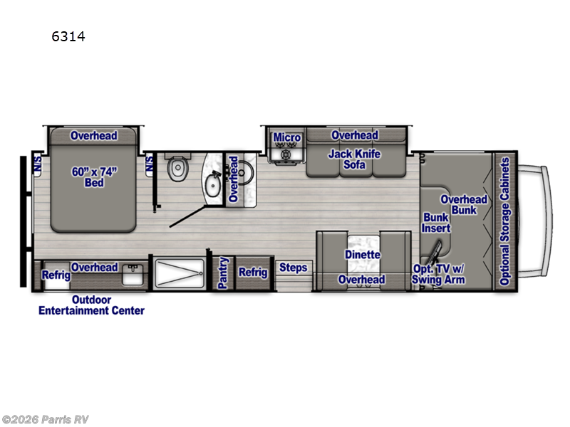 2025 Gulf Stream Conquest Class C 6314 - New Class C For Sale by Parris RV in Murray, Utah features Slideout