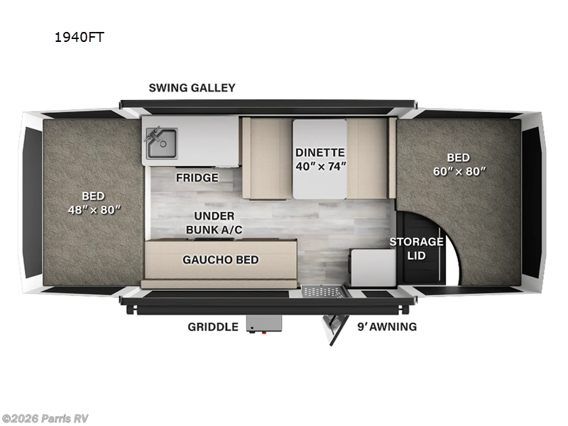 2025 Forest River Rockwood Freedom Series 1940FT - New Popup For Sale by Parris RV in Murray, Utah