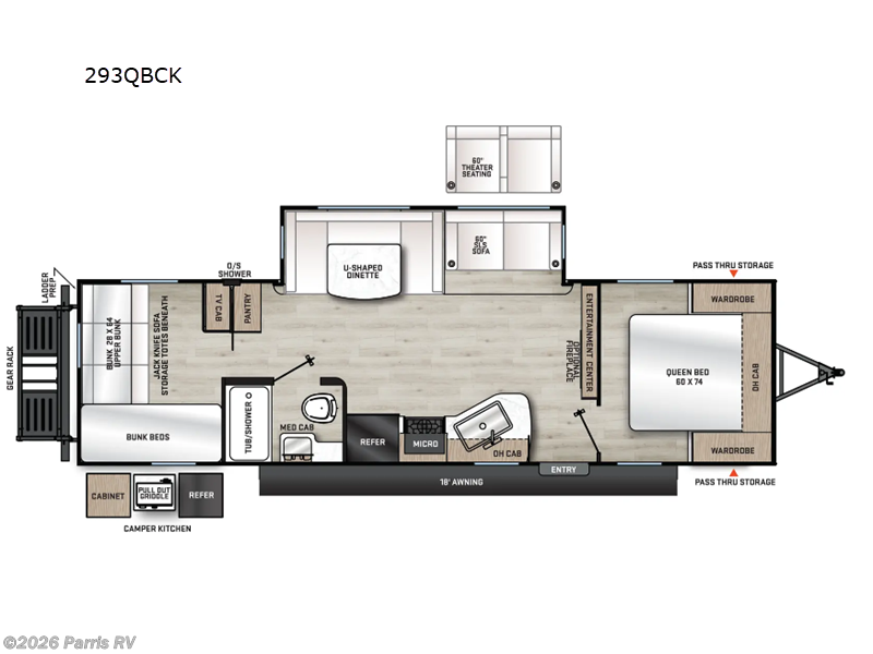 2026 Coachmen Catalina Legacy Edition 293QBCK - New Travel Trailer For Sale by Parris RV in Murray, Utah features Slideout