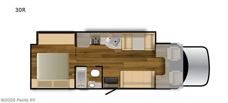 2021 Nexus Rebel 30R - Used Super C For Sale by Parris RV in Murray, Utah features Slideout